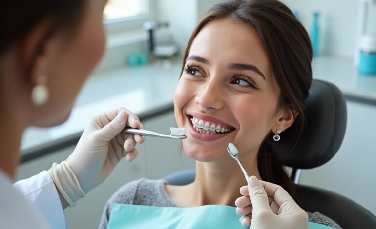 How to Clean Teeth With Braces Properly